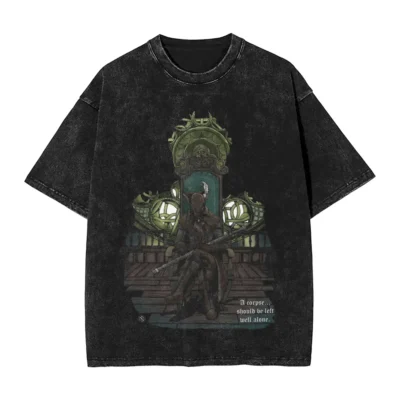 Ludwig Bloodborne Cursed Mineral Wash T-Shirt