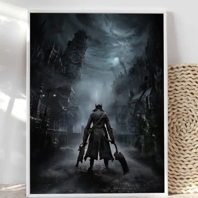 Ludwig Bloodborne Accursed Knight Wall Art