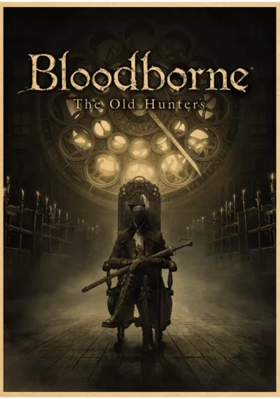 Lady Maria Bloodborne Fallen Grace Poster