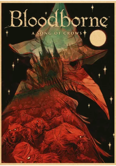 Gehrman Bloodborne Forsaken Mentor Poster