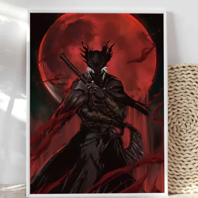 Bloodborne Gehrman Forsaken Mentor Wall Art