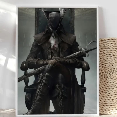 Moon Presence Bloodborne Eldritch Abyss Wall Art