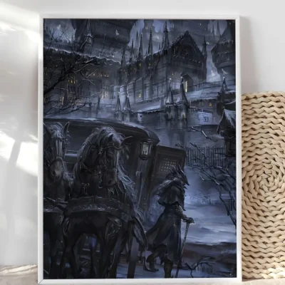 Bloodborne Lady Maria Tragic Grace Wall Art