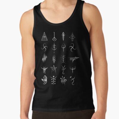 Bloodborne Caryll Runes Tank Top