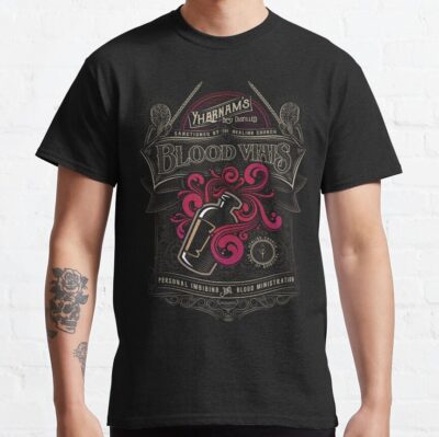 Yharnam S Blood Vials T-Shirt
