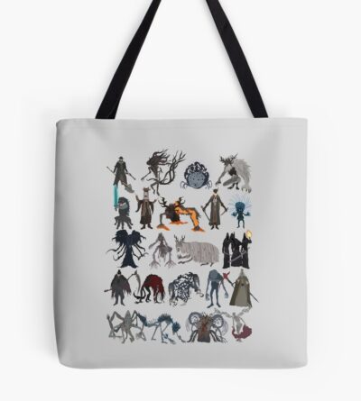 Bloodborne Bosses Tote Bag