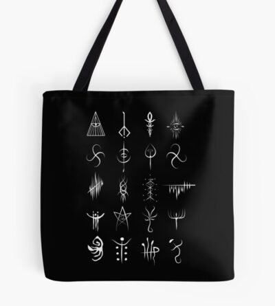 Bloodborne Caryll Runes Tote Bag