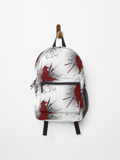 Bloodborne Inspired Warrior Broken Glass Backpack
