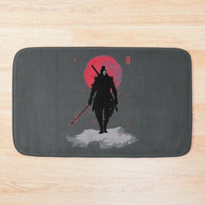 One Armed Wolf Bath Mat
