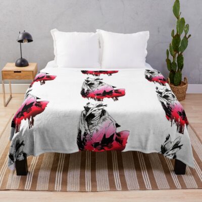Bloodborn Throw Blanket