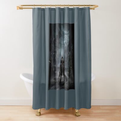 Bloodborne Vicar Amelia Shower Curtain